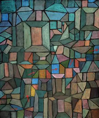 Der Weg zur Zitadelle Paul Klee